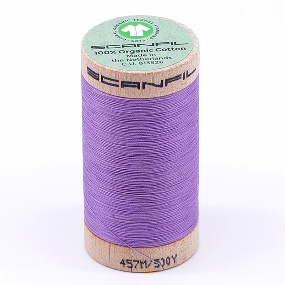 SCANFIL® 50wt Organic Pima Cotton Thread 500 yds - 4812 Regal Orchid - Joann Fabrics