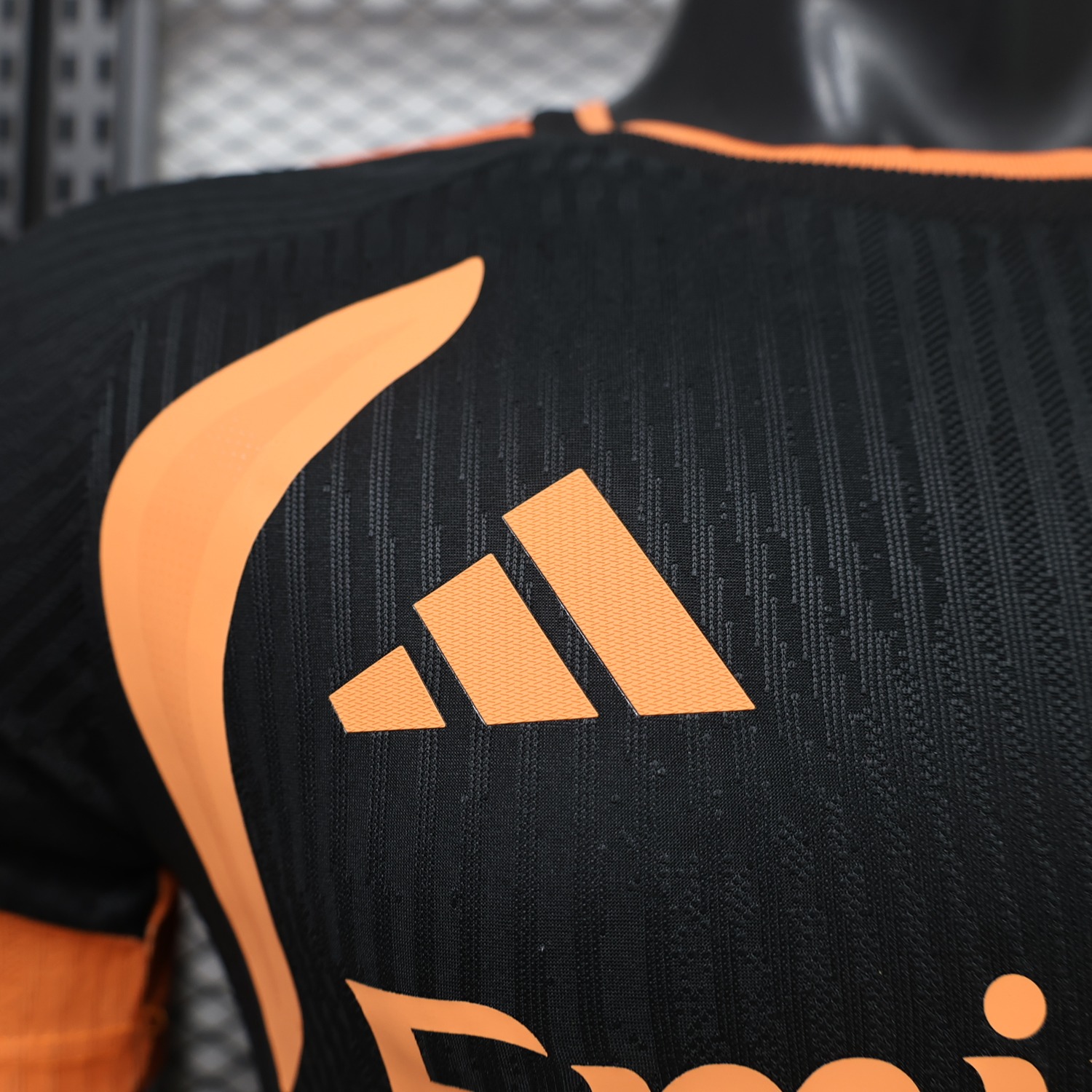 Arsenal 26-27 black orange Special Jersey - Player Version - UnitedFutballJersey
