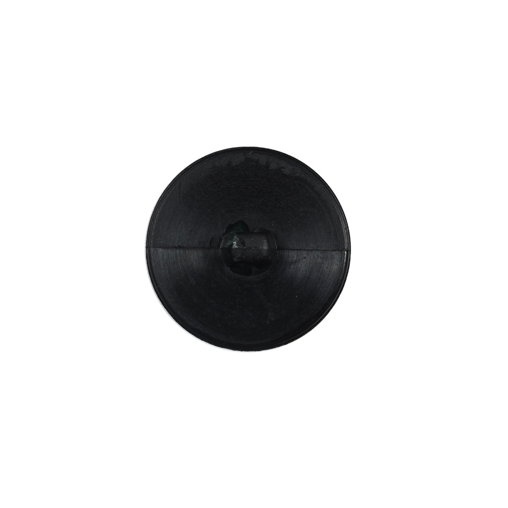 Italian Black Textured Plastic Button - 24L/15mm - Joann Fabrics