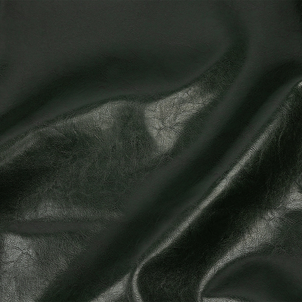 Hunter Green Textured Faux Leather - Joann Fabrics