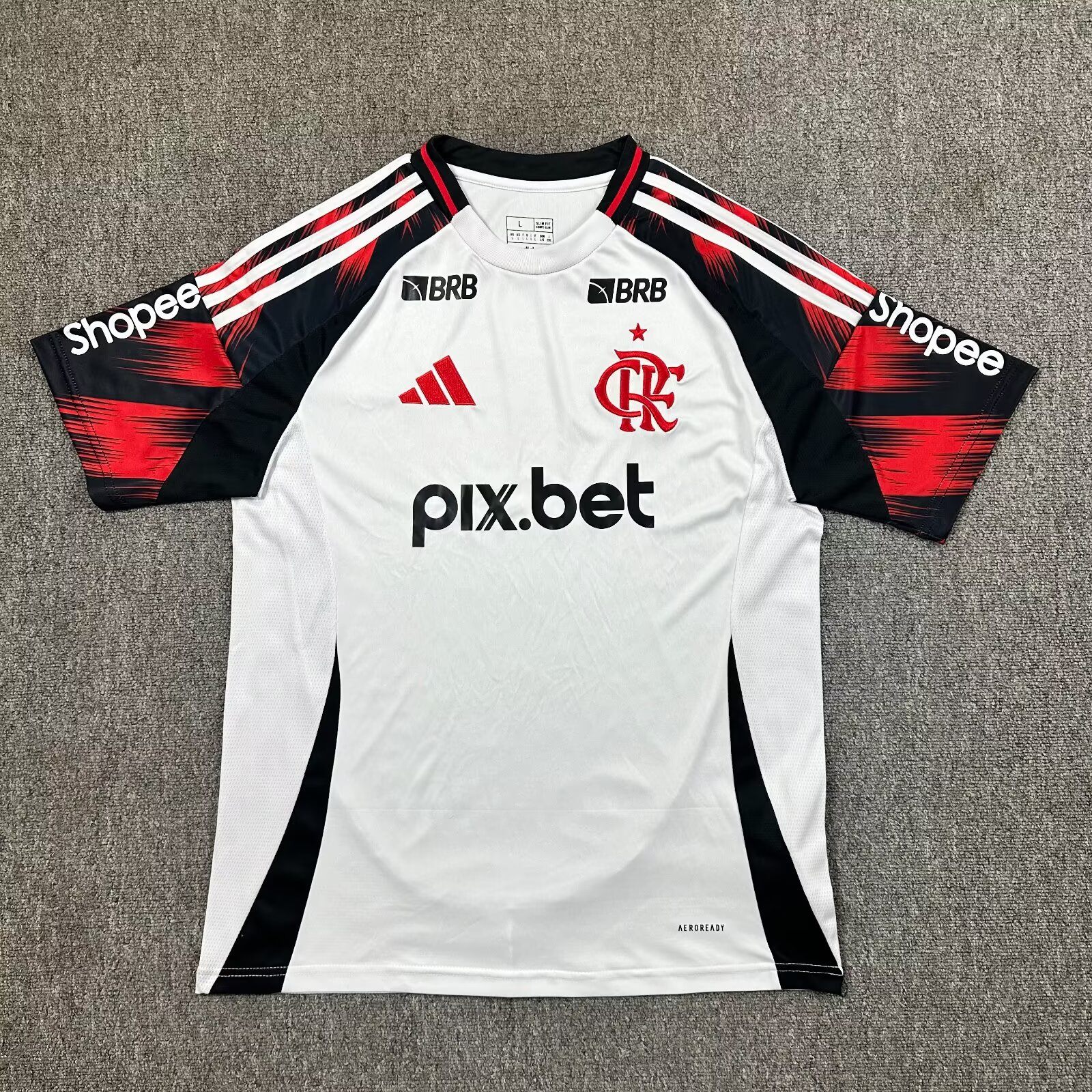 2025/2026 Flamengo Away Advertise Football Jersey 1:1 Thai Quality
