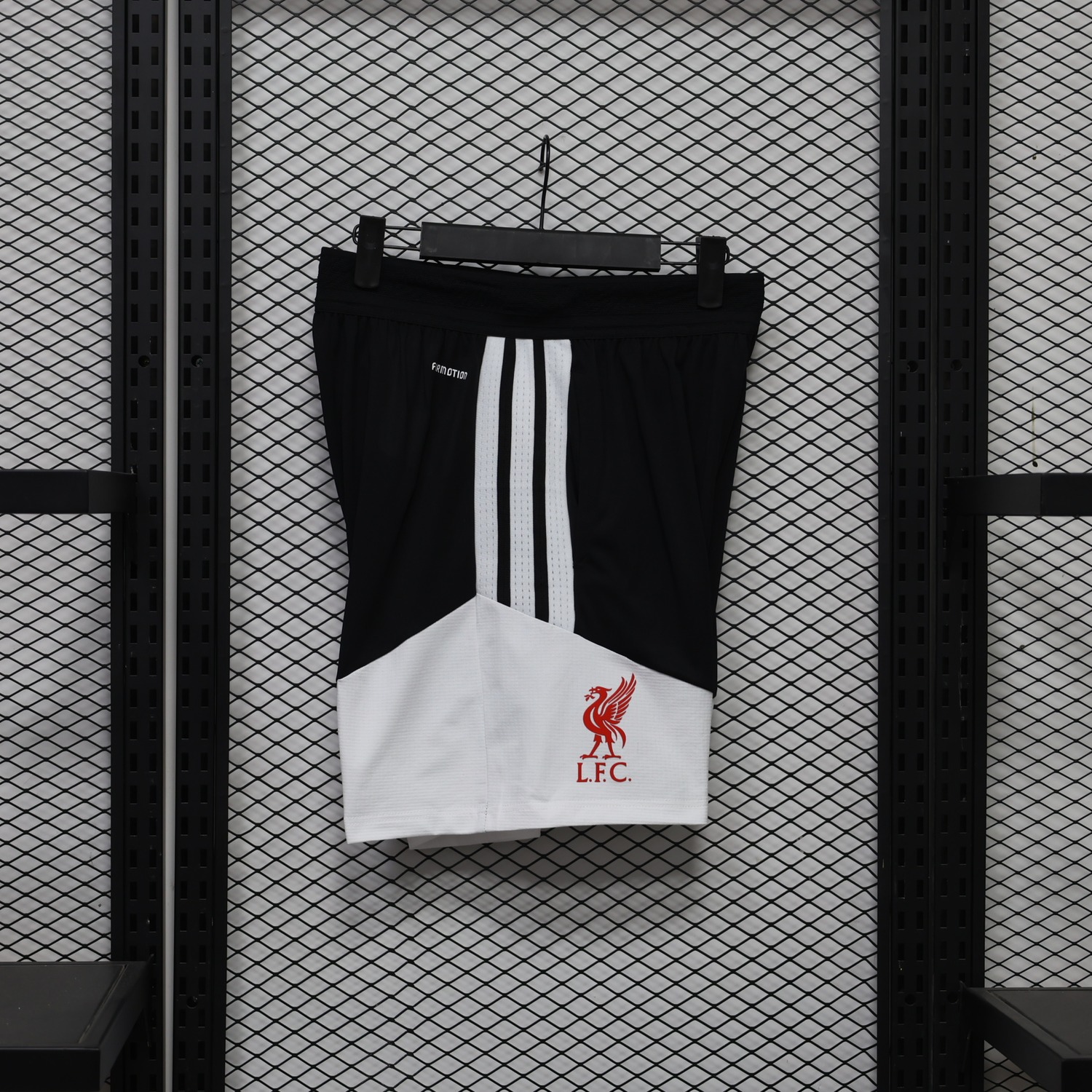 Liver.pool 26-27 Black White Shorts - Player Version - UnitedFutballJersey