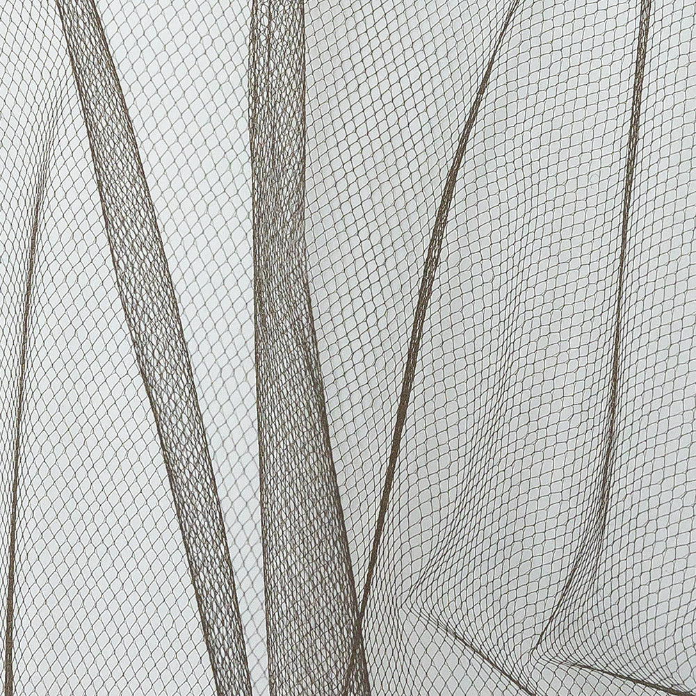 Oscar de la Renta Deep Brown Soft Nylon Tulle - Joann Fabrics