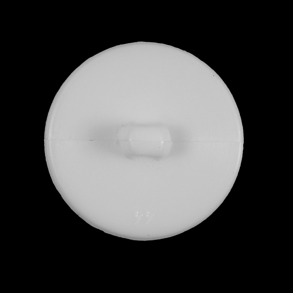 White Textured Floral Shank Back Button - 44L/28mm - Joann Fabrics