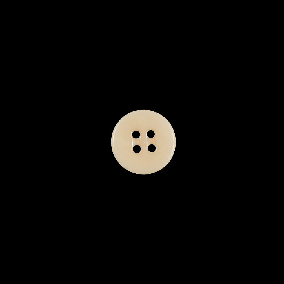 Light Tan Horn 4-Hole Button - 14L/9mm - Joann Fabrics
