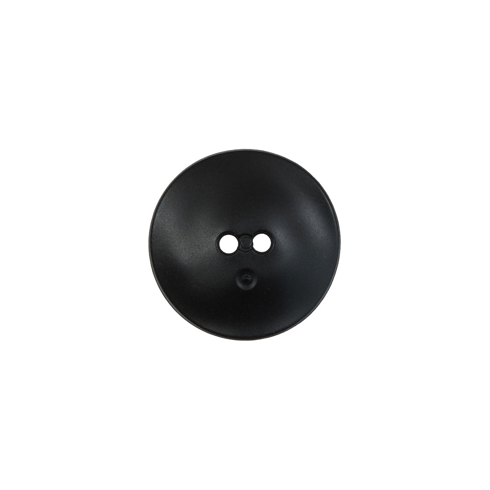 Matte Black Concaving 2-Hole Button - 24L/15mm - Joann Fabrics