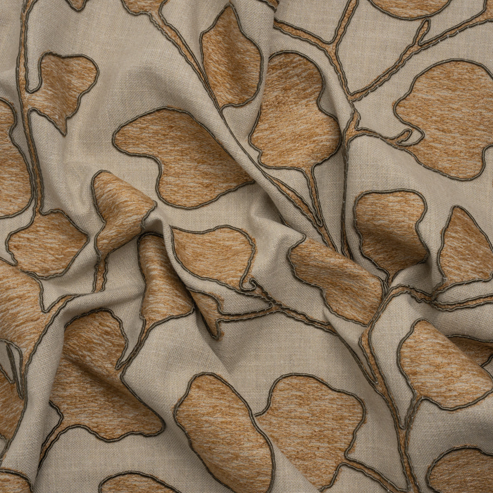 Coin Branches Corded and Embroidered Drapery Woven - Joann Fabrics