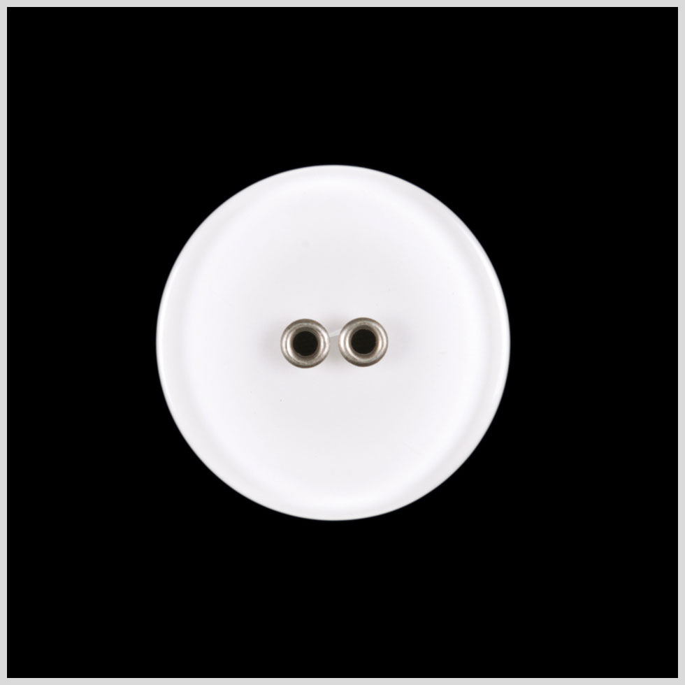 White Plastic Button - 44L/28mm - Joann Fabrics