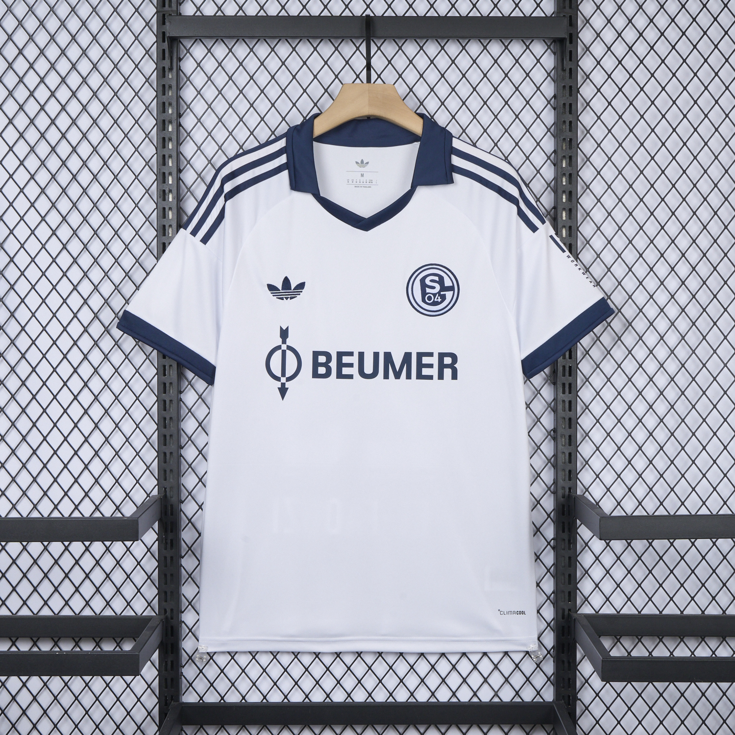Schalke 04 26-27 Away White Jersey - Fans Version - UnitedFutballJersey