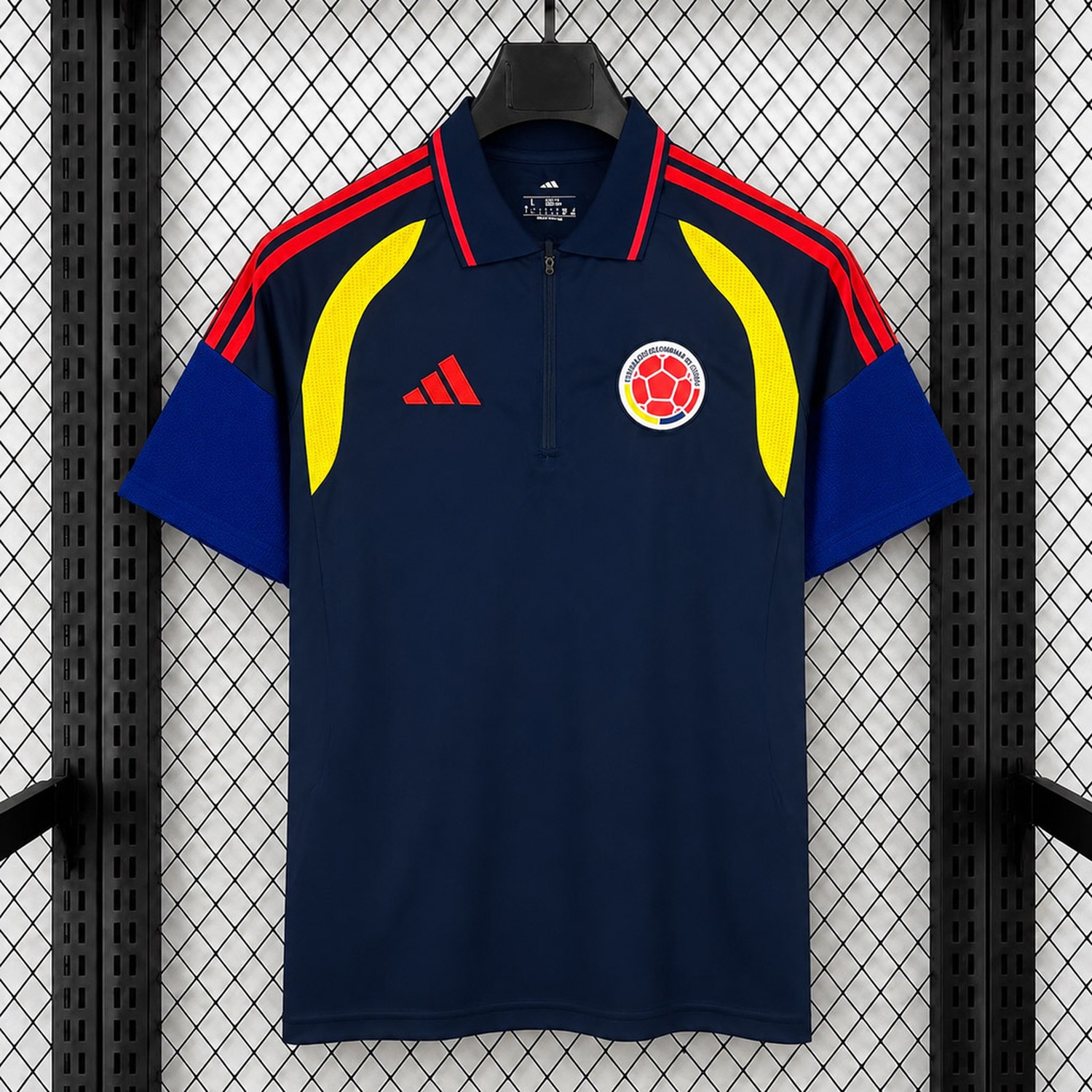 Colombia 2026 Navy Polo Jersey - Fans Version - UnitedFutballJersey