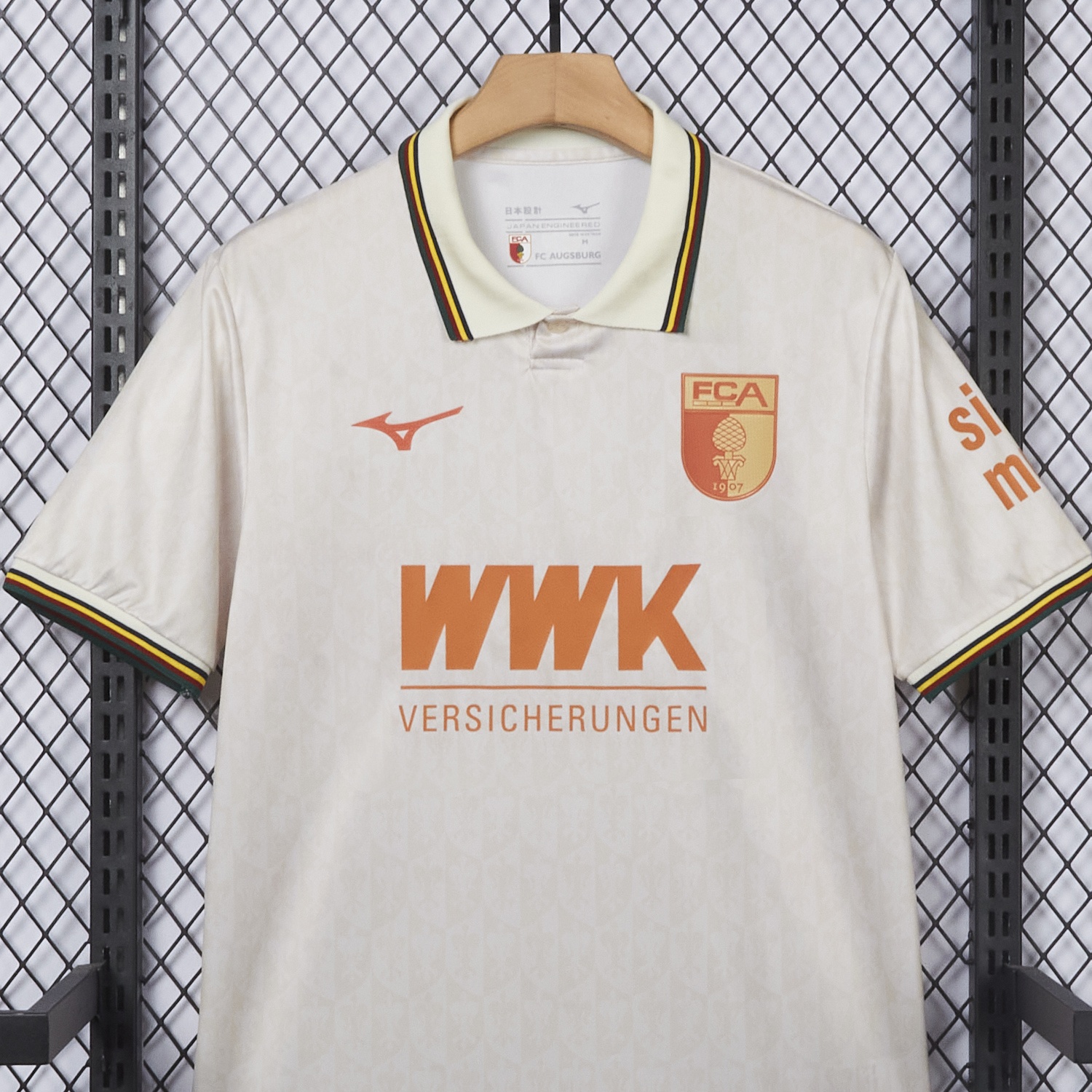 Augsburg 25-26 Pale Yellow Special Jersey - Fans Version - UnitedFutballJersey