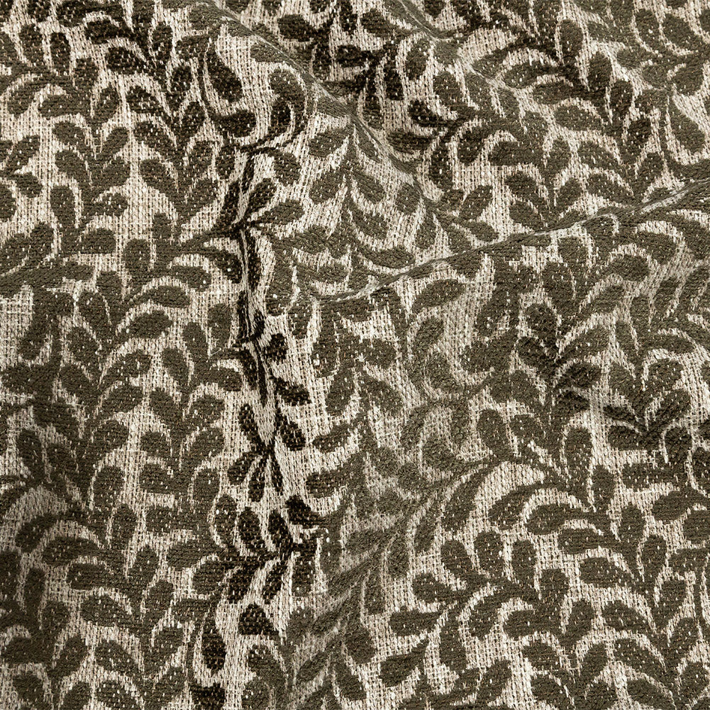 Chenille Jacquard - Moss Leafy Willow - British Imported - Joann Fabrics