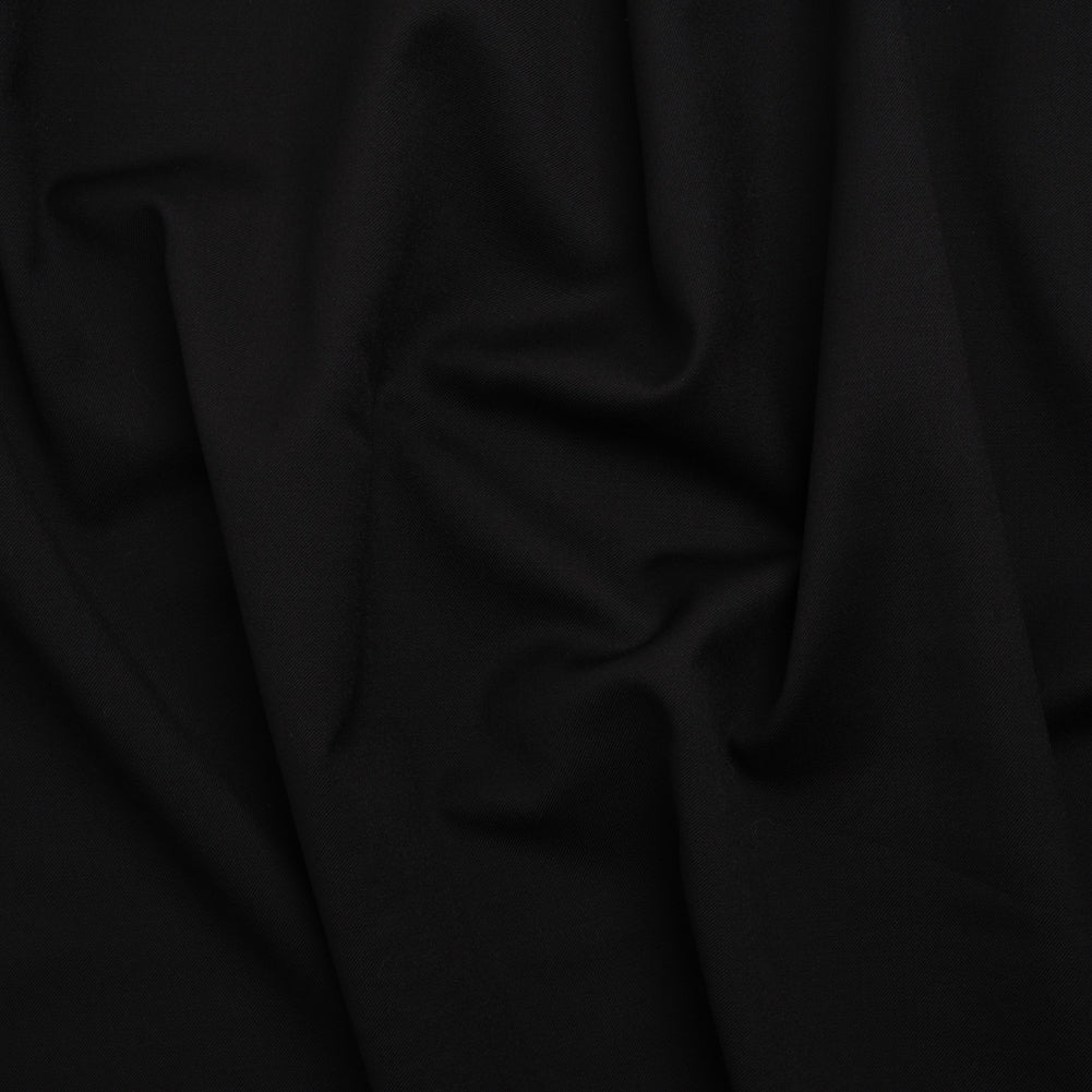 Wool Twill Suiting - Black - Deadstock - Joann Fabrics