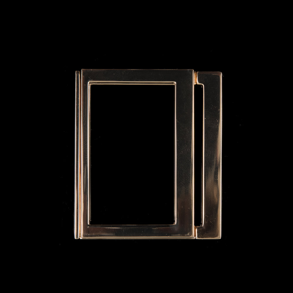 Italian Gold Rectangular Metal Buckle - 2 Piece - Joann Fabrics