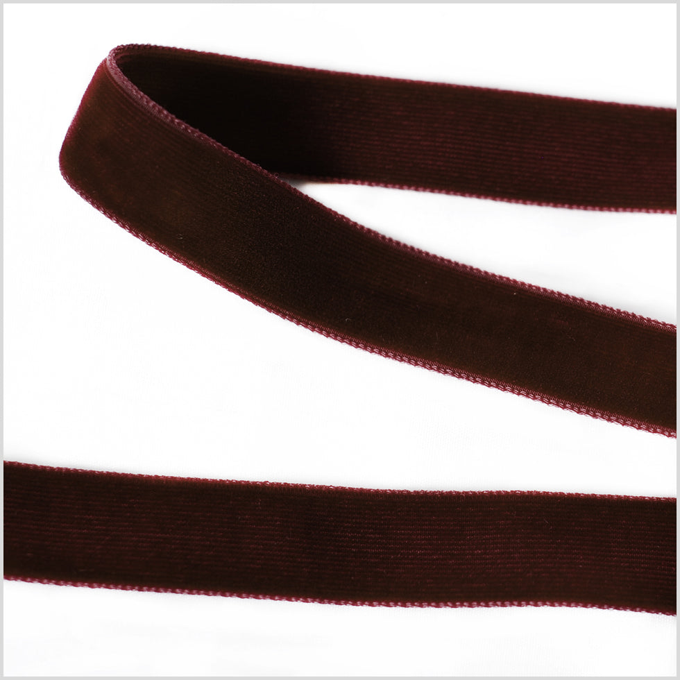 Double Faced Velvet Ribbon Made in Italy - 5/8