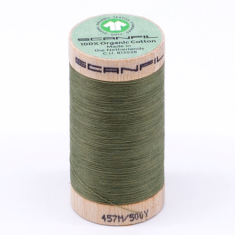 SCANFIL® 50wt Organic Pima Cotton Thread 500 yds - 4859 Sage - Joann Fabrics