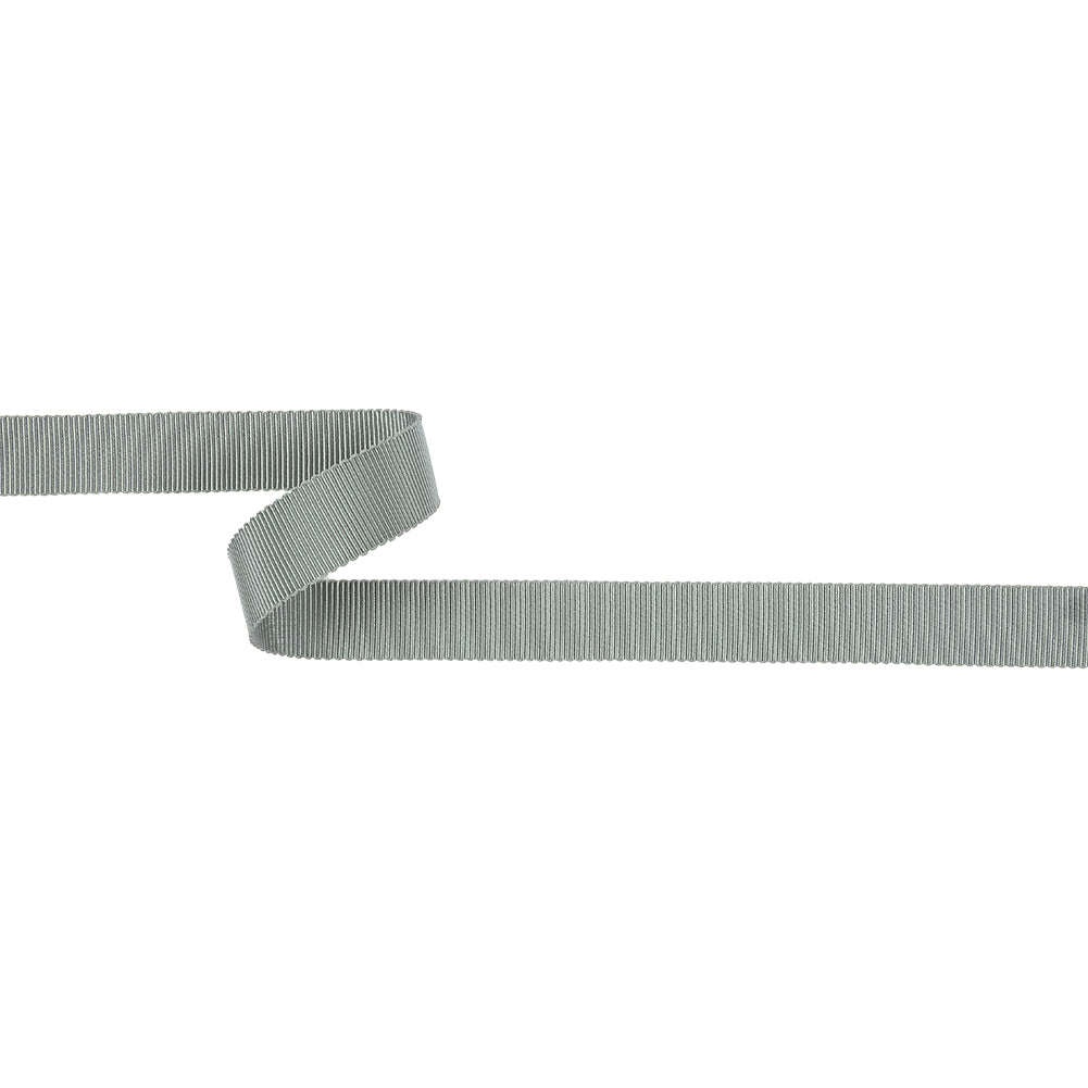 Light Gray Recycled Polyester Petersham Grosgrain Ribbon - 15mm - Joann Fabrics