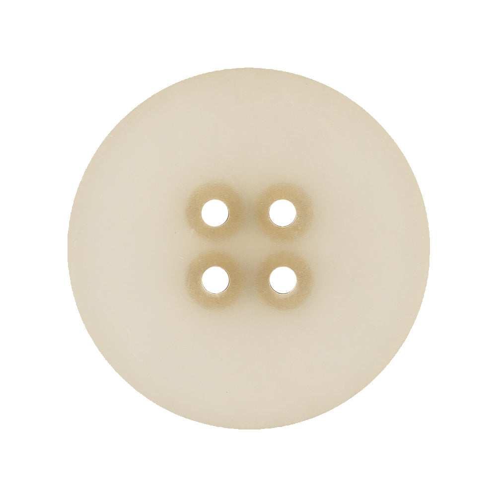 Frosted Matte and Antique Gold Edged 4-Hole Glass-like Button - 44L/28mm - Joann Fabrics