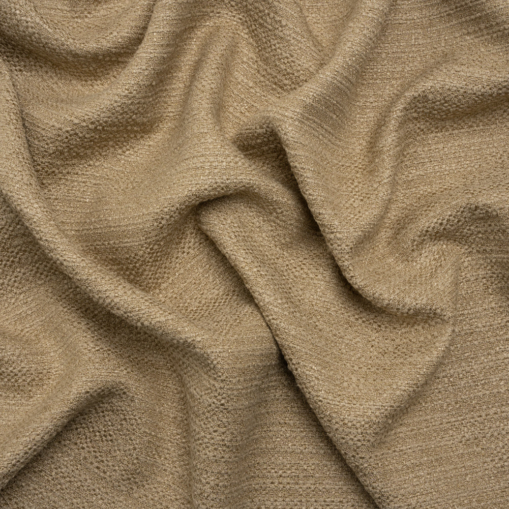 Textured Recycled Polyester Woven - Jute Boucle Stripes - British Imported - Joann Fabrics