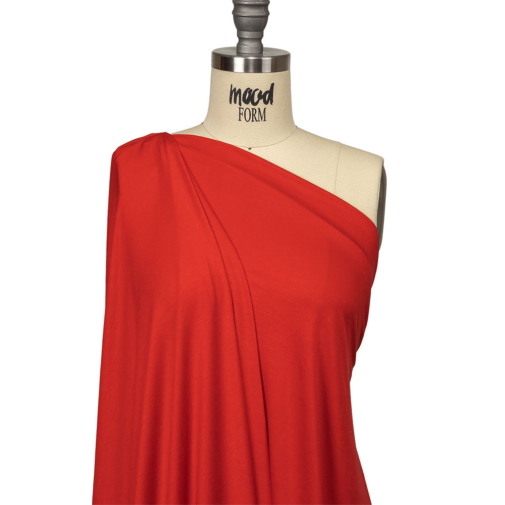 Ultra-Soft Rayon Jersey - Red - Cyrus Collection - Joann Fabrics