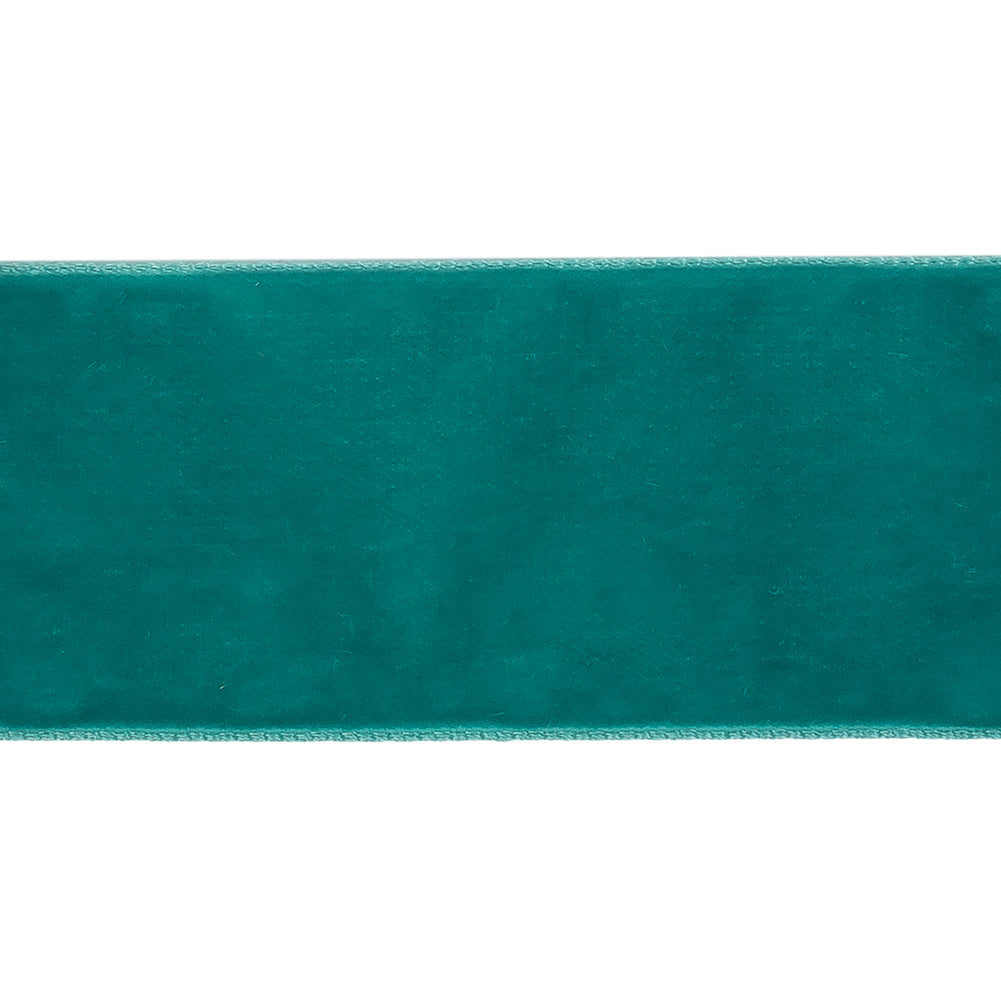 Single Faced Velvet Ribbon Made in Italy - 1.5