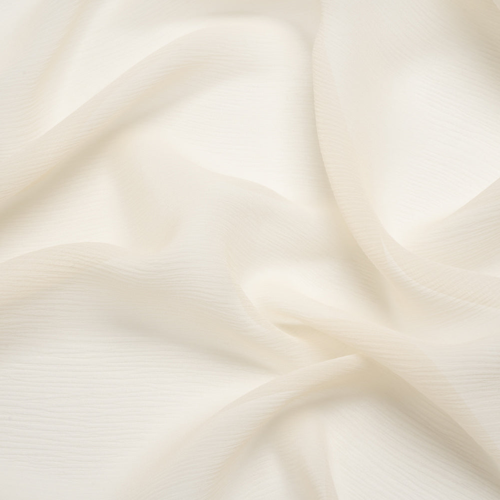 Crinkled Silk Chiffon - Tapioca - Premium Collection - Joann Fabrics