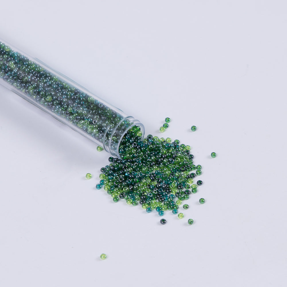 Lustrous Seagreen Mixed Czech Seed Beads - Size 10 - Joann Fabrics