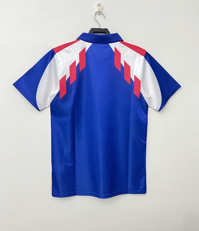 1990 Retro France Home Football Shirt 1:1 Thai Quality