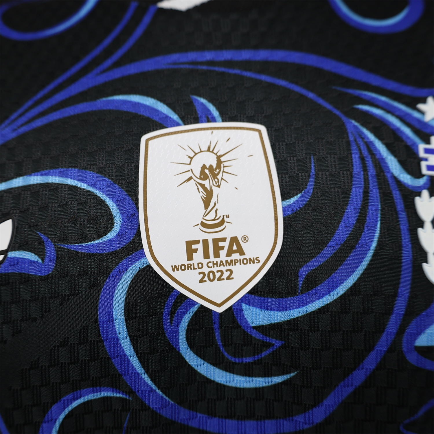 Argentina 2026 Away Deep Blue Long Sleeves Jersey - Player Version - UnitedFutballJersey