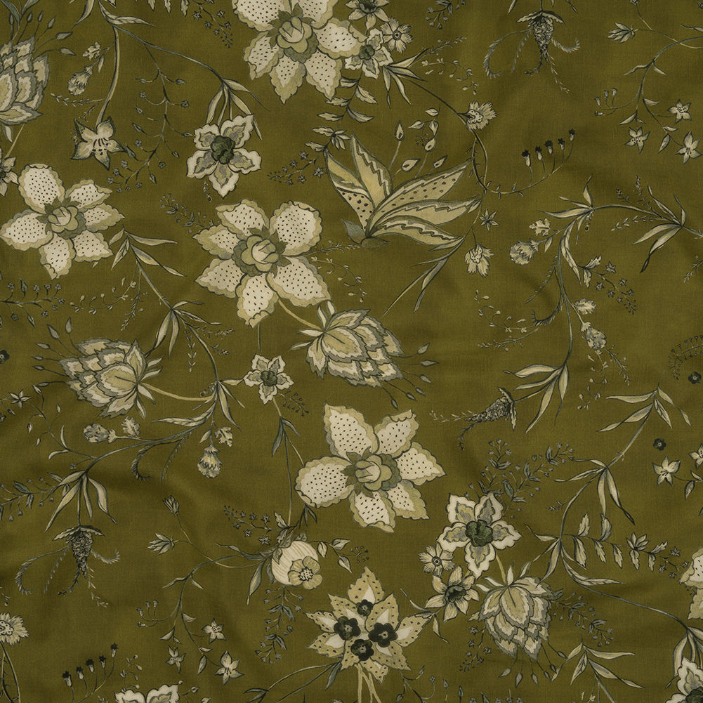 Mood Exclusive Green Limitless Love Cotton Shirting - Joann Fabrics