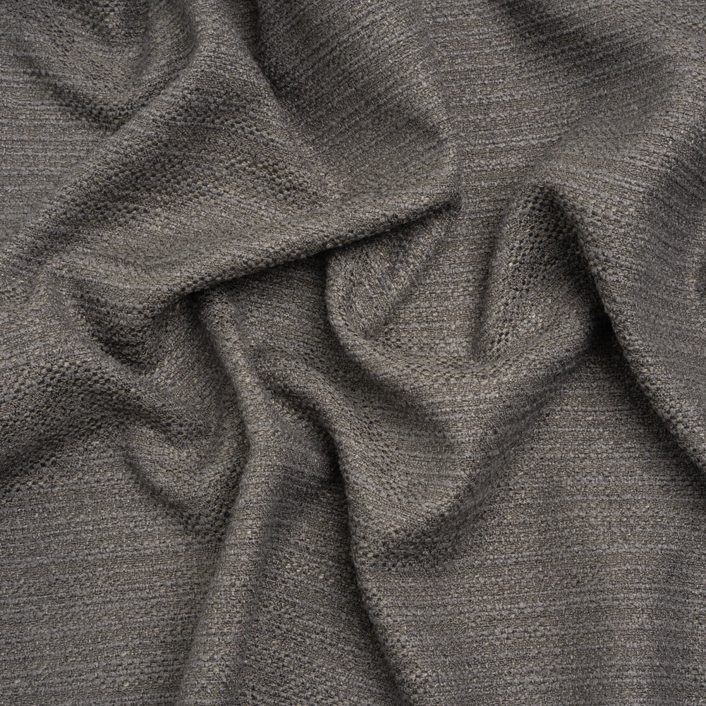 Textured Recycled Polyester Woven - Flint Boucle Stripes - British Imported - Joann Fabrics