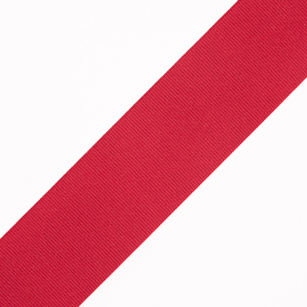 Red Stretch Grosgrain - 2