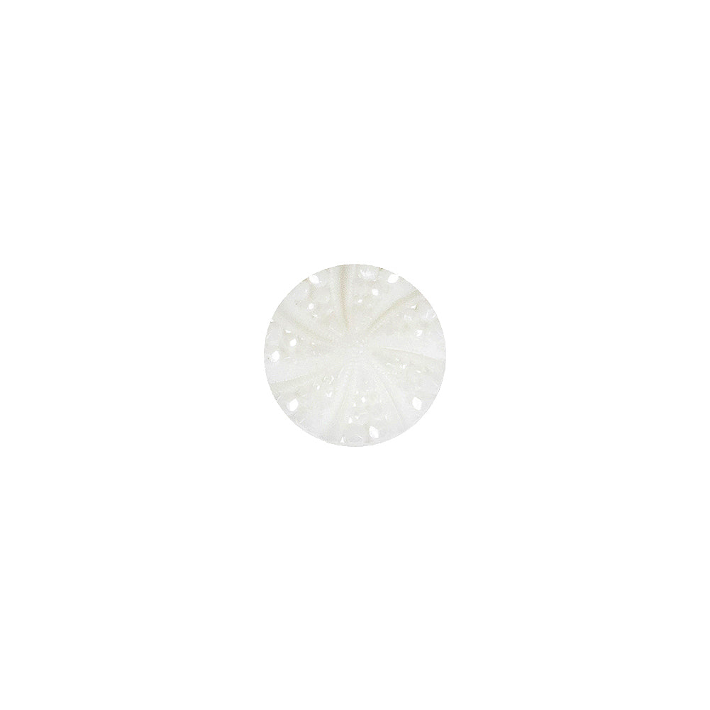 White Bevel Cut Shank Back Plastic Button - 16L/10mm - Joann Fabrics