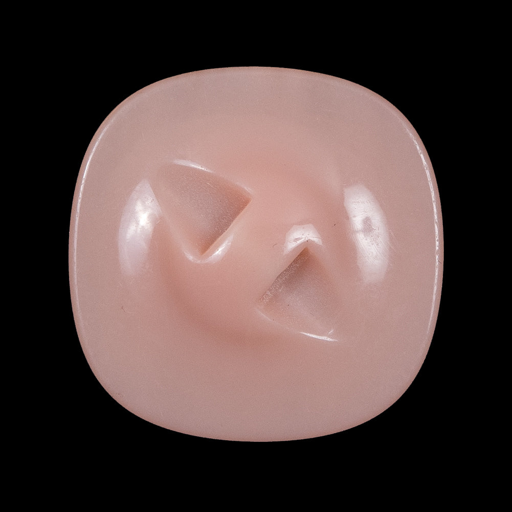Shiny Peach Plastic Self Shank Button - 48L/30.5mm - Joann Fabrics