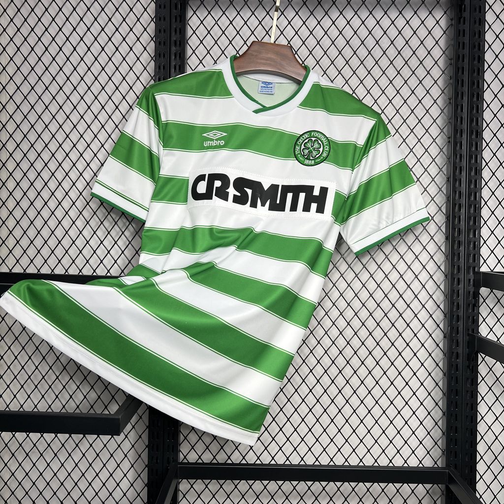 1985/1987 Retro Celtic Home Football Shirt 1:1 Thai Quality