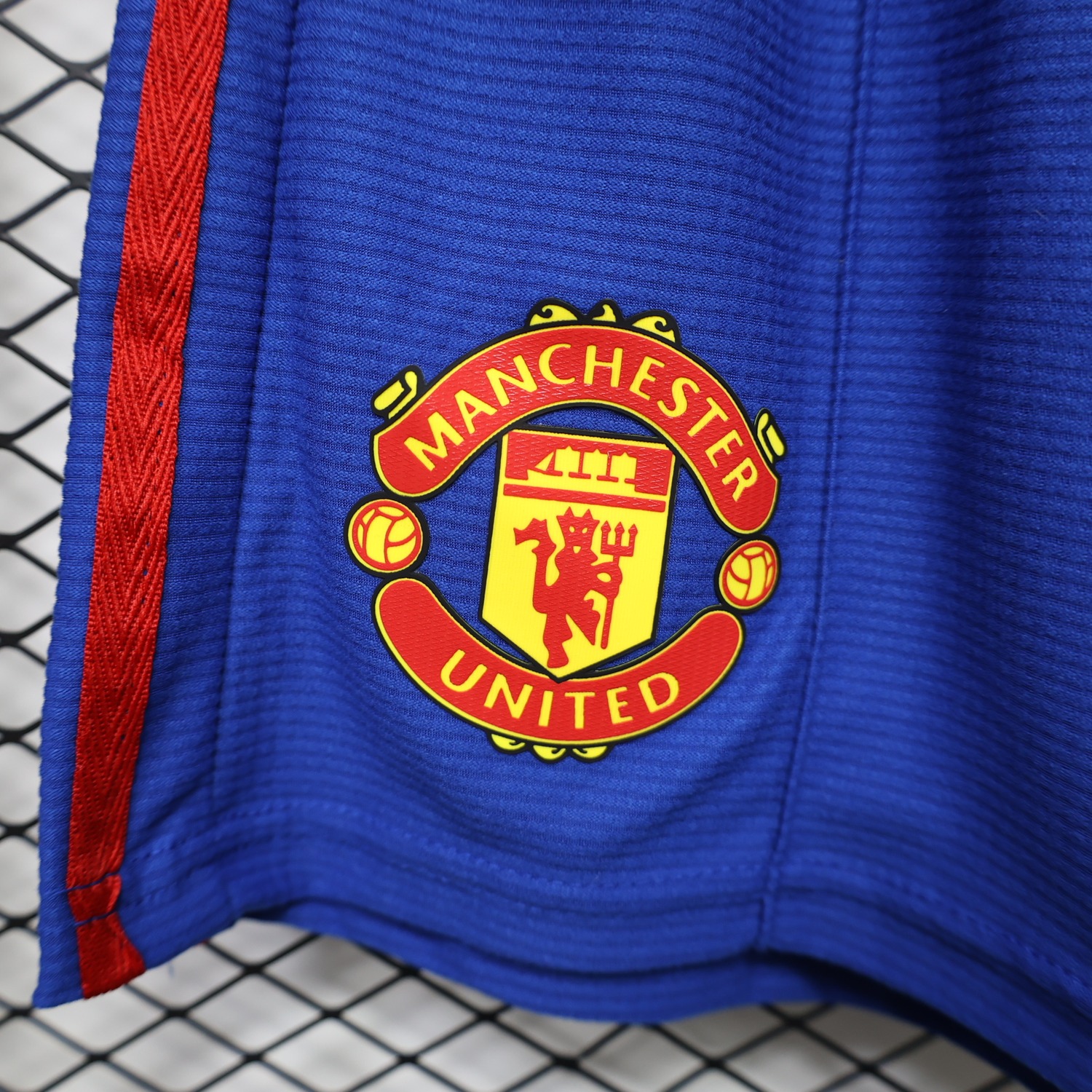 Manchester United 26-27 Away Blue Shorts - Player Version - UnitedFutballJersey
