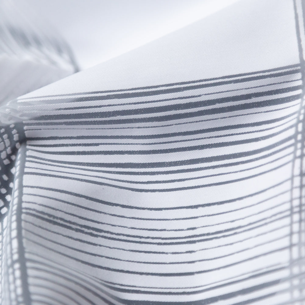White Plaid Burnout Cotton Twill - Joann Fabrics