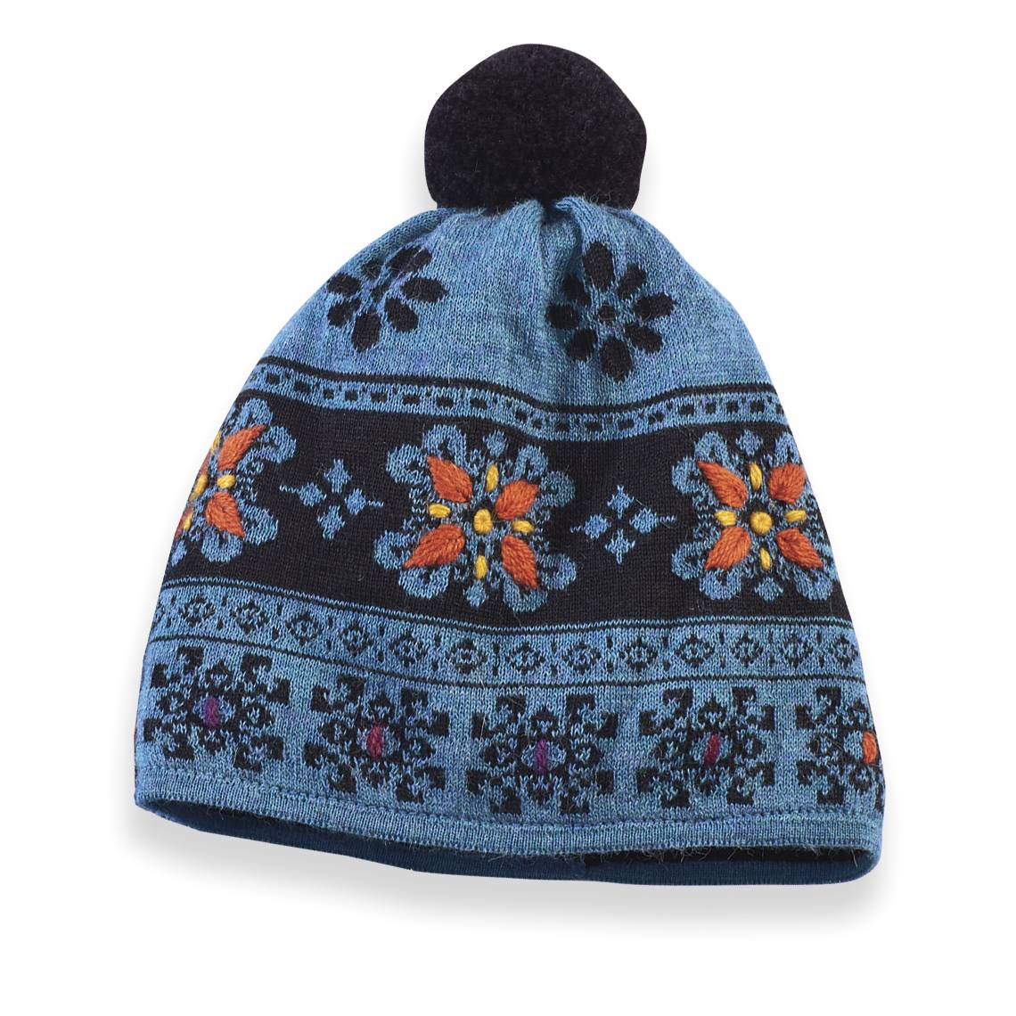 Peruvian Alpaca Hand-Embroidered Hat - Northstyle Catalog
