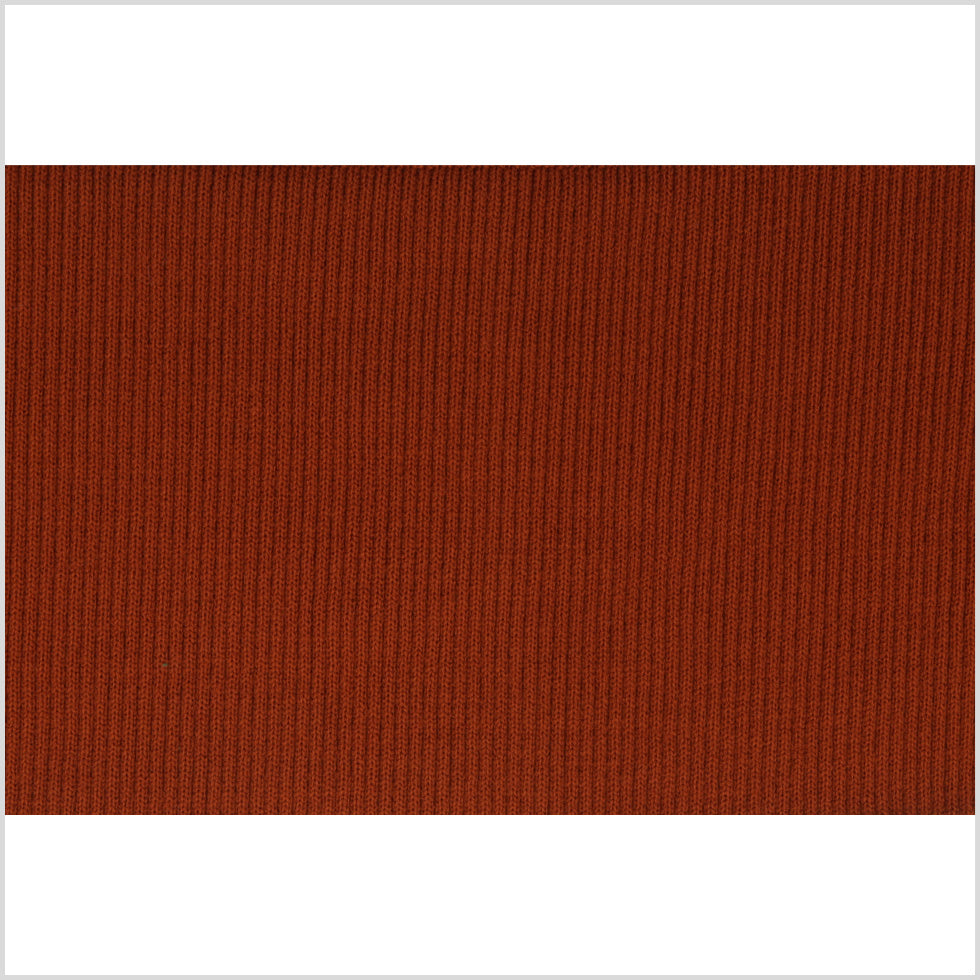 Texas Orange Rib Knit Trim - 7