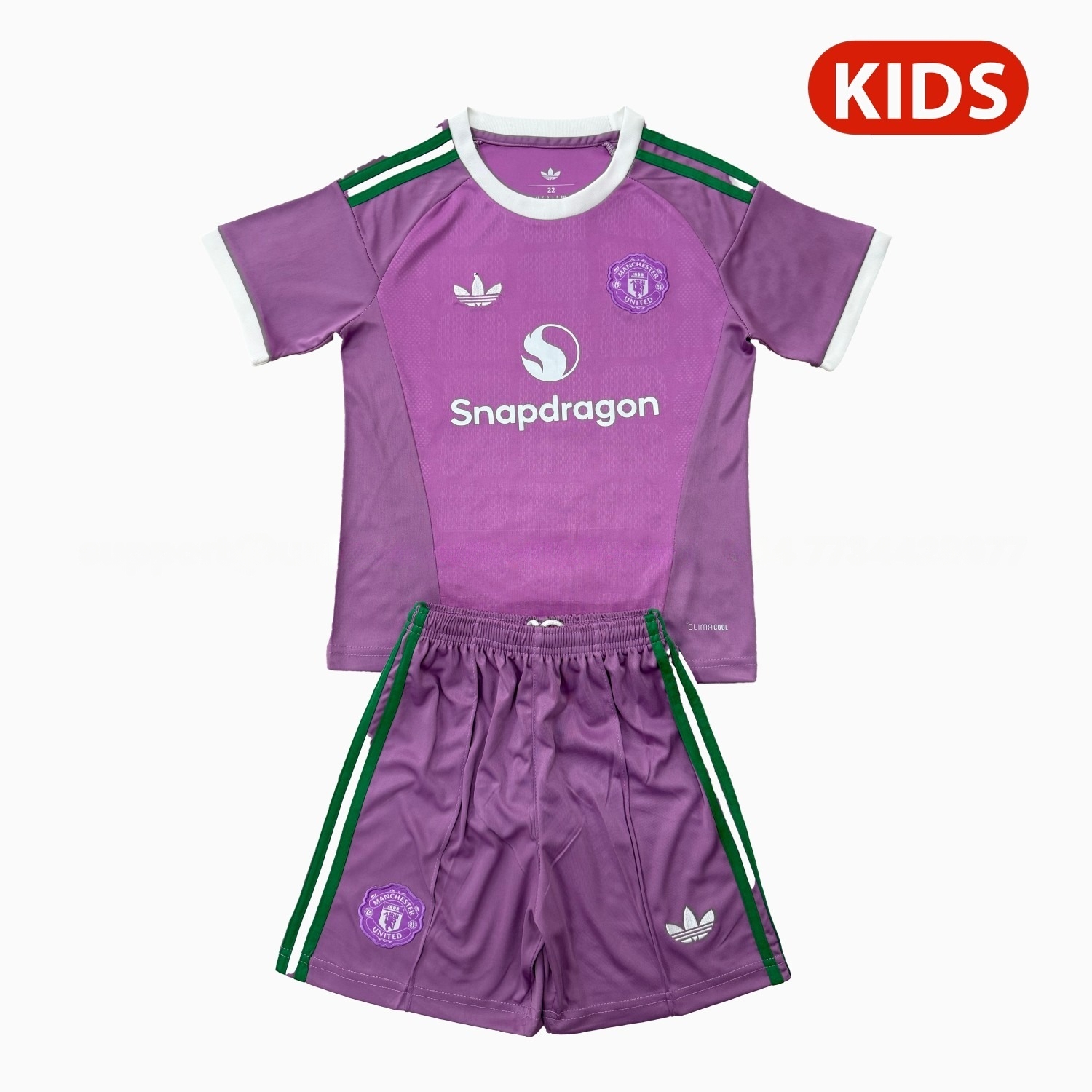 Manchester United 26-27 Pink Goalkeeper Kids Kit - UnitedFutballJersey