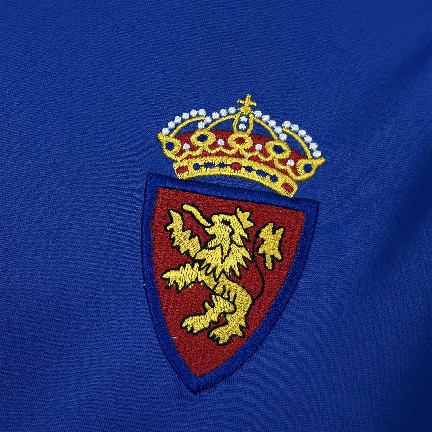 Real Zaragoza 25-26 Retro Style Blue Polo Jersey - Fans Version - UnitedFutballJersey