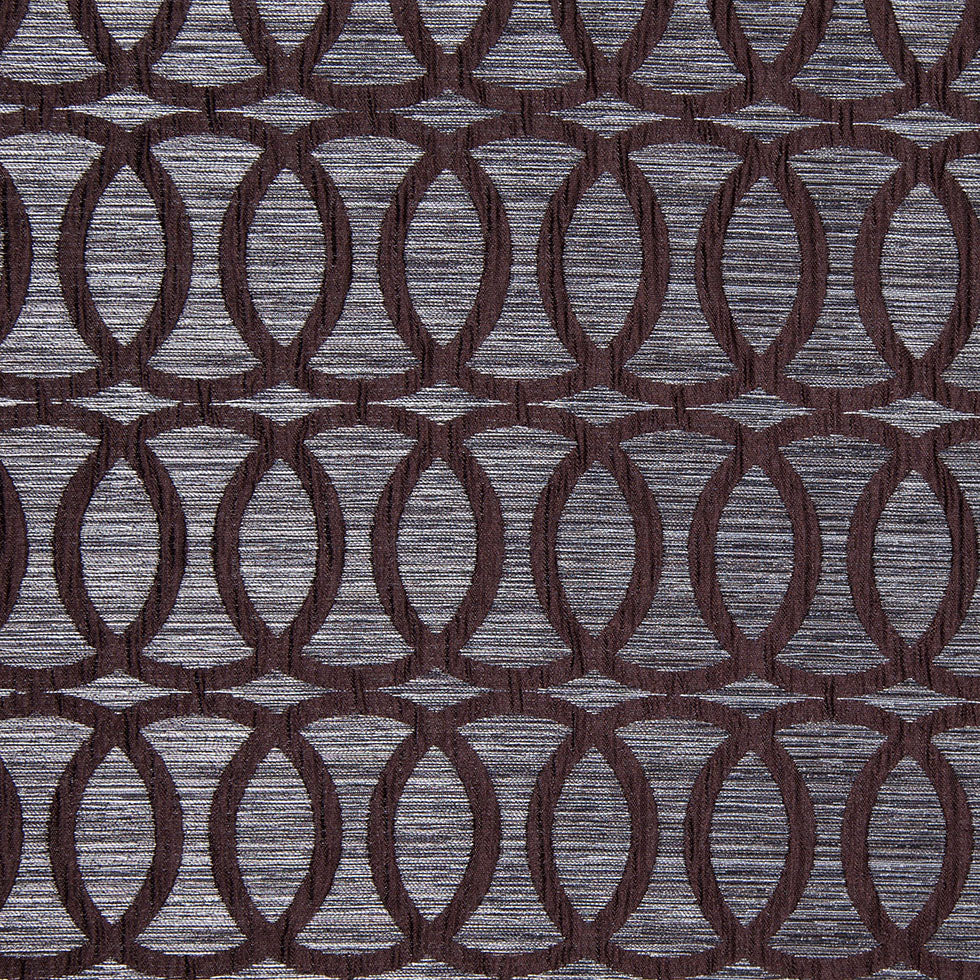 Brown Entwined Circles Brocade - Joann Fabrics