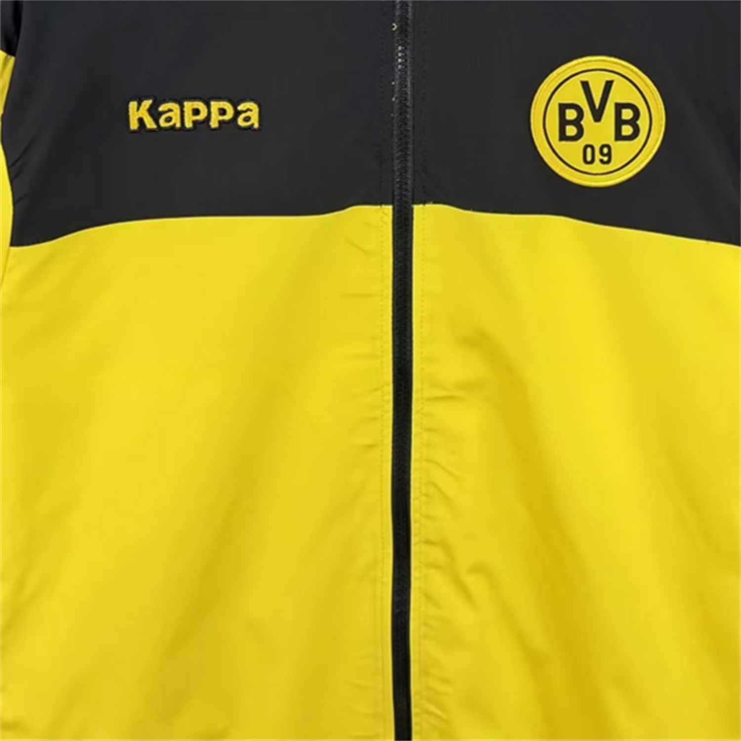 Retro Dortmund 2011-12 Windbreaker Jacket - Bright Yellow - UnitedFutballJersey