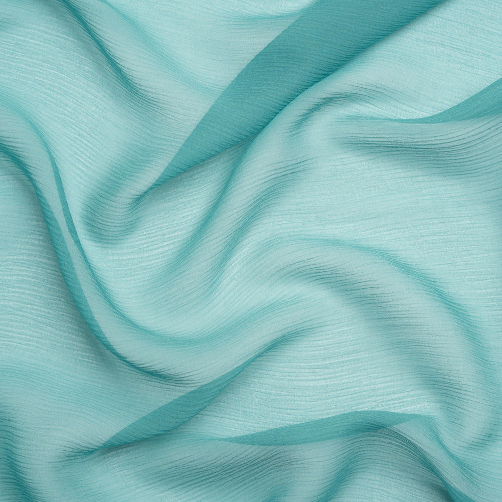 Crinkled Silk Chiffon - Colonial Blue - Premium Collection - Joann Fabrics
