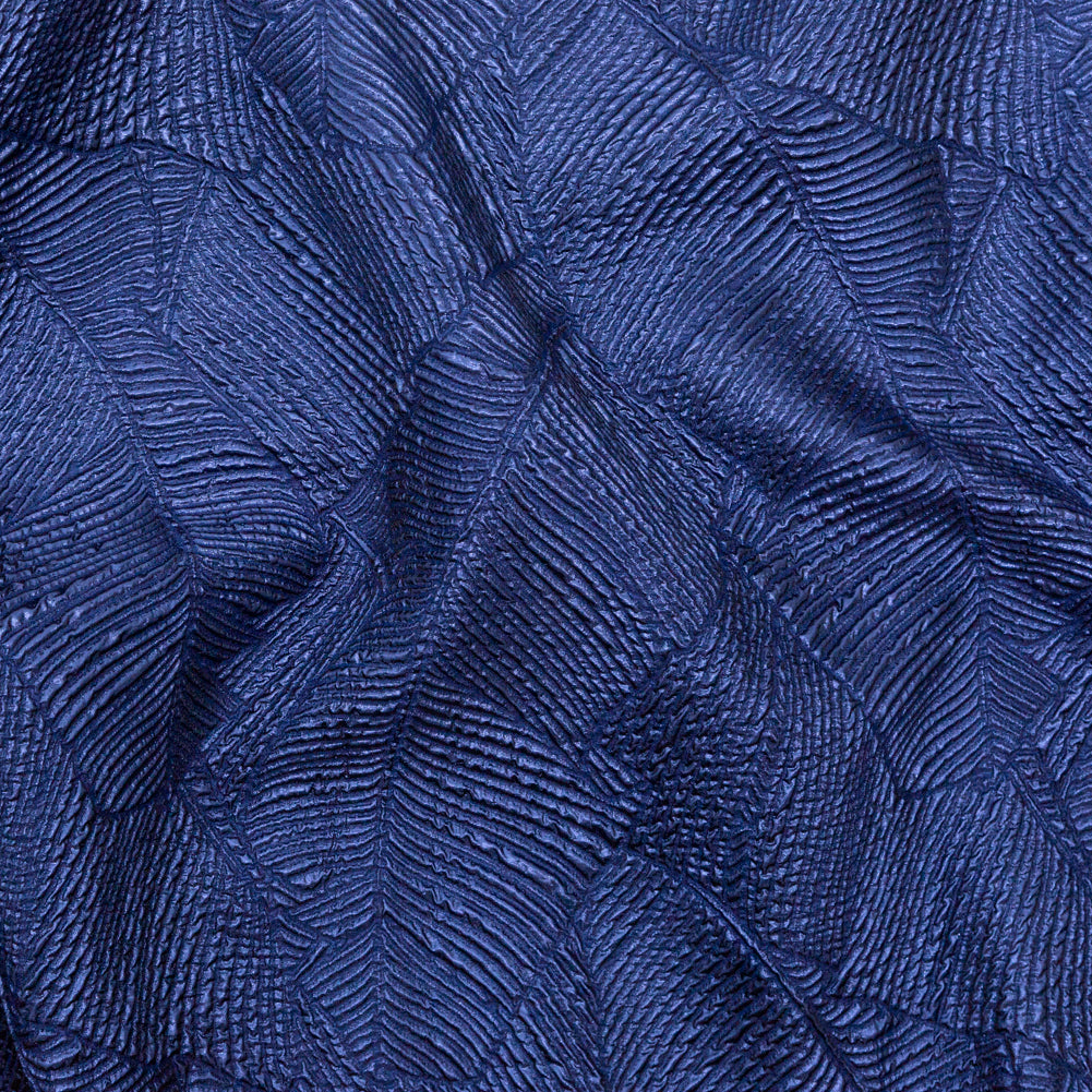 Luminous Royal Blue Double-Layer Organza Brocade - Joann Fabrics