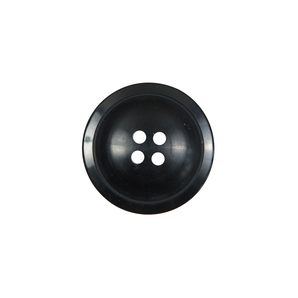 Black Plastic 4-Hole Button - 28L/18mm - Joann Fabrics