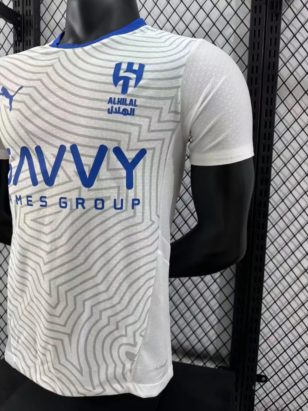 2024/2025 Player Version Al-Hilal Saudi Away Football Shirt 1:1 Thai Quality