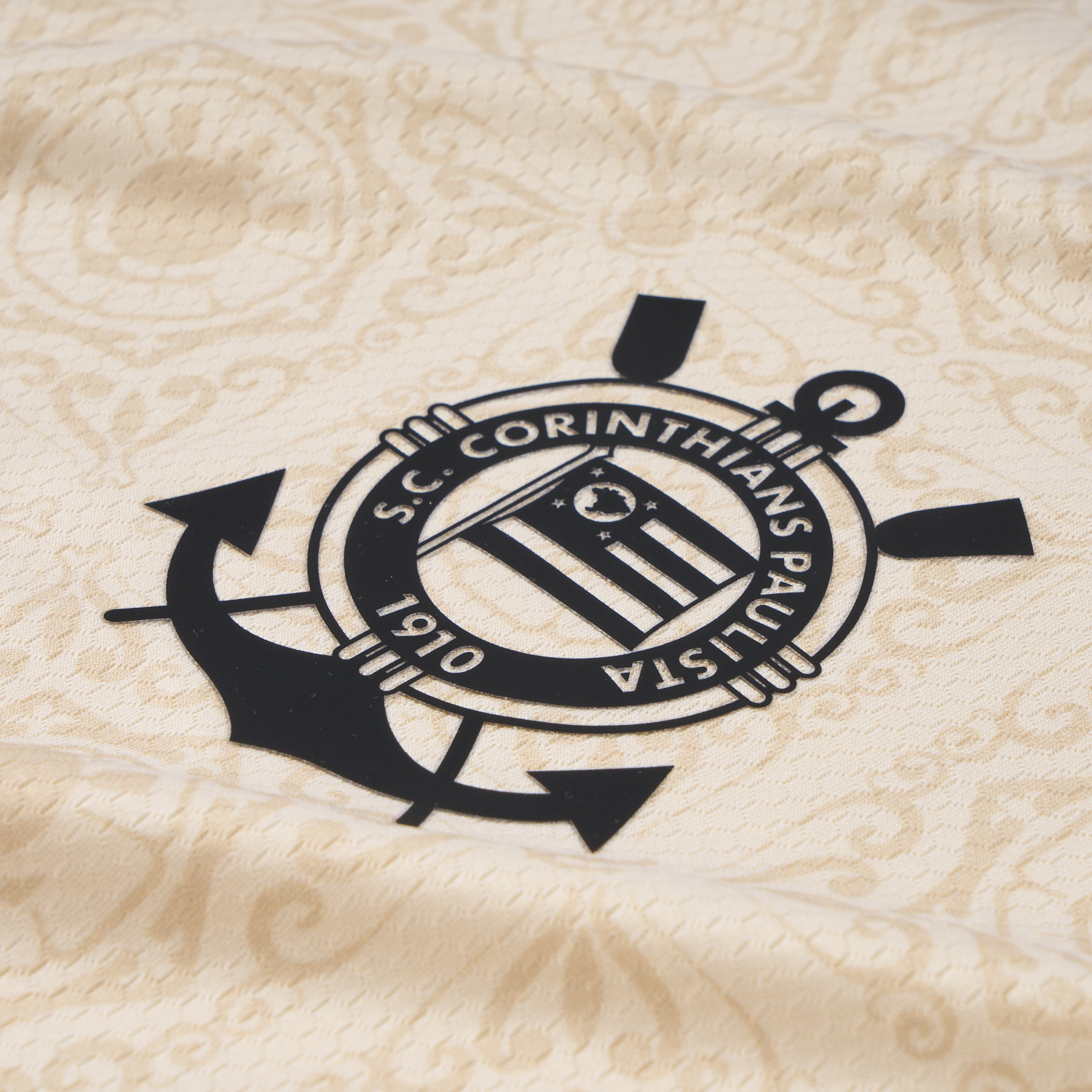 Corinthians 26-27 116 Years Anniversary Beige Special Jersey - Player Version - UnitedFutballJersey