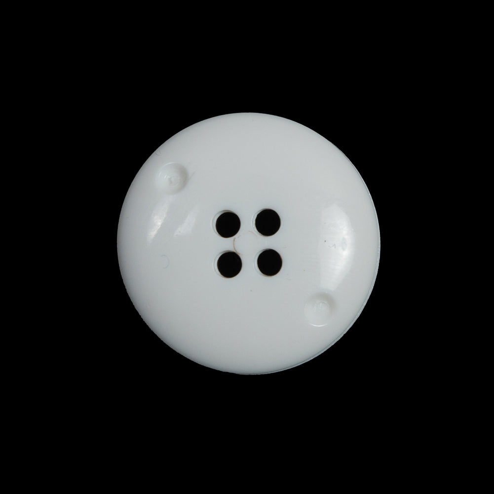 White Plastic 4-Hole Button - 36L/23mm - Joann Fabrics