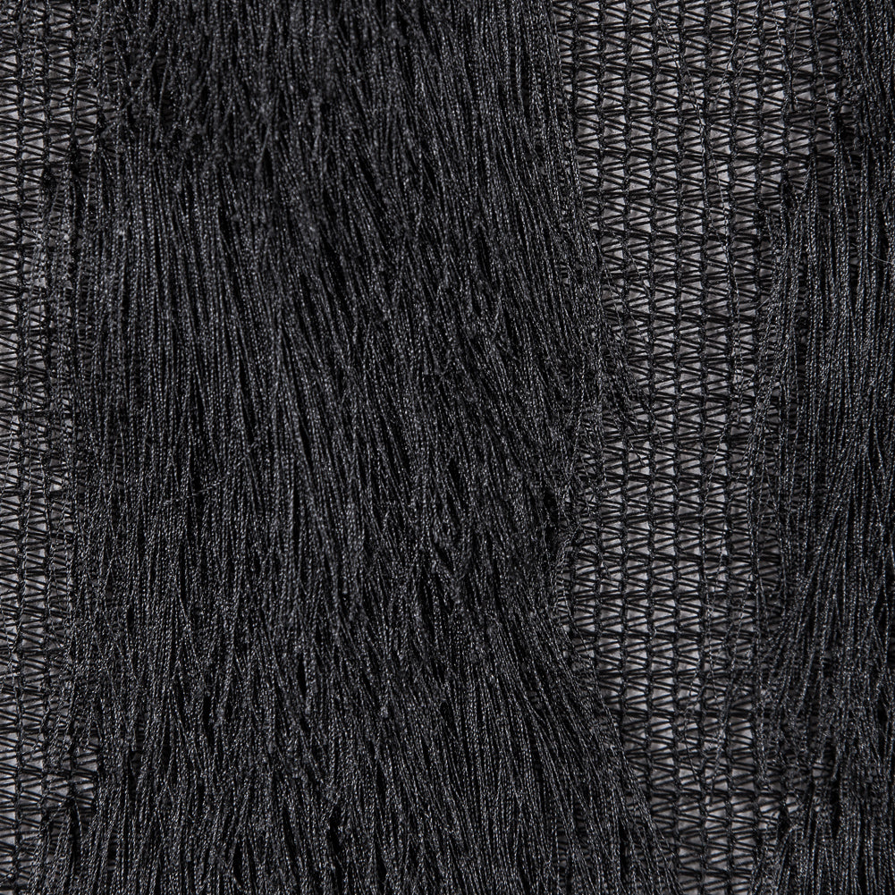 Black Chevron Fringe Fabric - Joann Fabrics